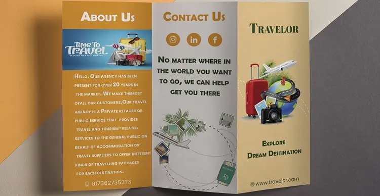 Mẫu thiết kế brochure du lịch - 5