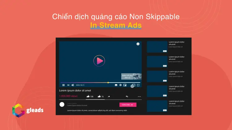 Chiến dịch quảng cáo Non Skippable In Stream Ads