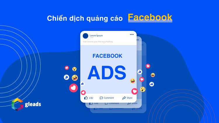 Các chiến dịch quảng cáo Facebook mà Gleads đang cung cấp