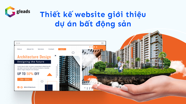 Thiết kế website giới thiệu dự án bất động sản
