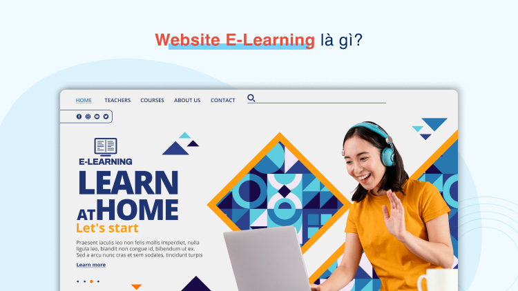 Website E-Learning là gì?