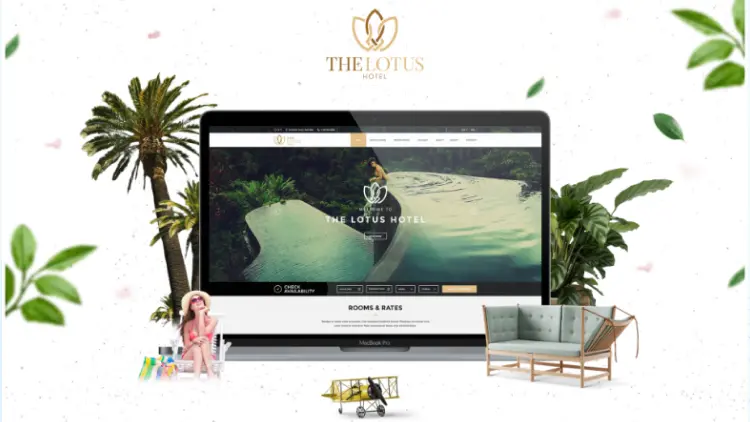 Một số mẫu thiết kế website khách sạn & Resort nổi bật nhất 1