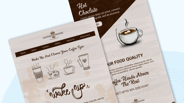 Một số thiết kế web cà phê nổi bật Gleads đã thực hiện 3