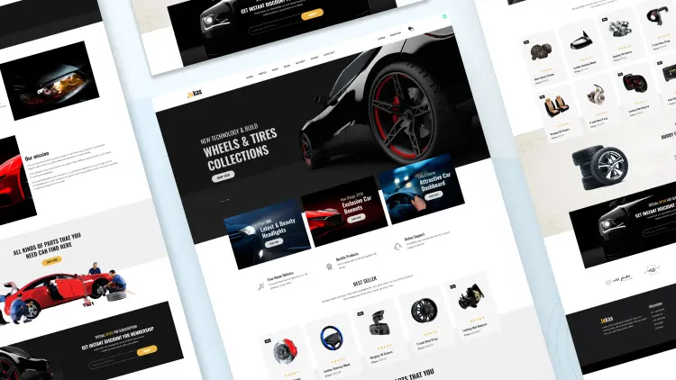 Những thiết kế web ô tô xe máy ấn tượng tại Gleads 1