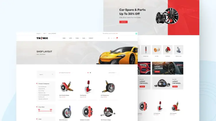Những thiết kế web ô tô xe máy ấn tượng tại Gleads 2