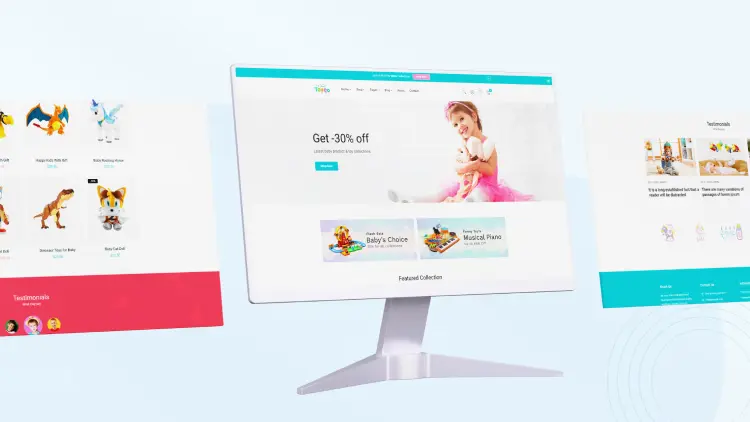 Các thiết kế web mẹ và bé nổi bật tại Gleads 2