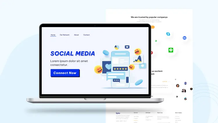 Những thiết kế web mạng xã hội Gleads đã thực hiện 2