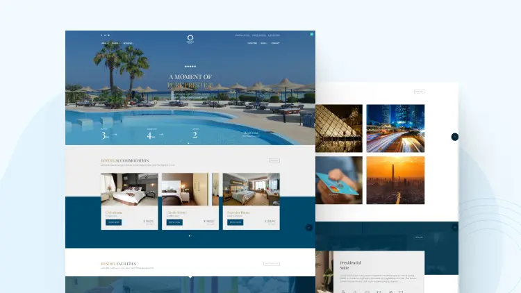 Tham khảo một số mẫu thiết kế website tại công ty Gleads 1