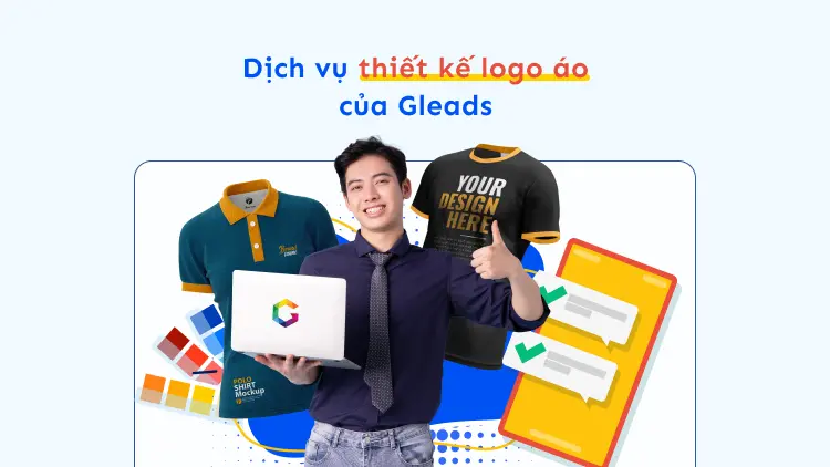Dịch vụ thiết kế logo áo của Gleads Dịch vụ thiết kế logo áo của Gleads