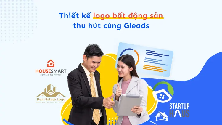 Thiết kế logo bất động sản thu hút cùng Gleads Thiết kế logo bất động sản thu hút cùng Gleads