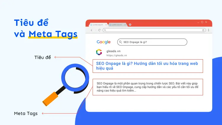 Tiêu đề và Meta Tags Tiêu đề và Meta Tags