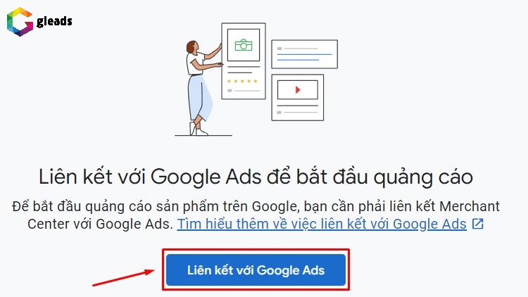 Kết nối google shopping Ads