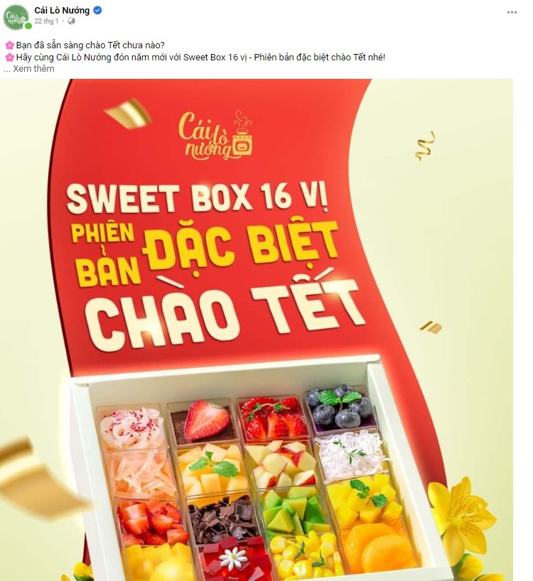 Ví dụ về angle cho content ngành f&b
