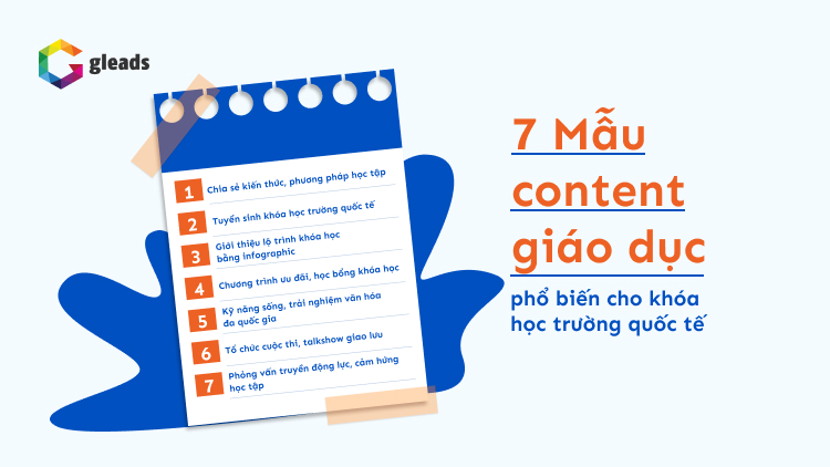 Mẫu content giáo dục