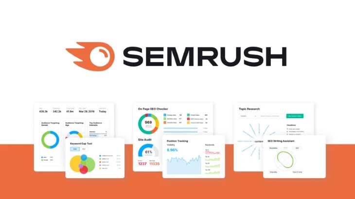 Phần mềm hỗ trợ SEO SEMRush