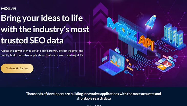 Mẫu Landing page chuyển hướng (Click-Through Page) (Nguồn: Moz)