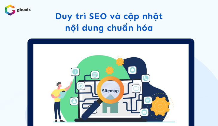 Duy trì SEO và cập nhật nội dung