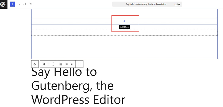 Thay đổi giao diện WordPress bằng Block Editor