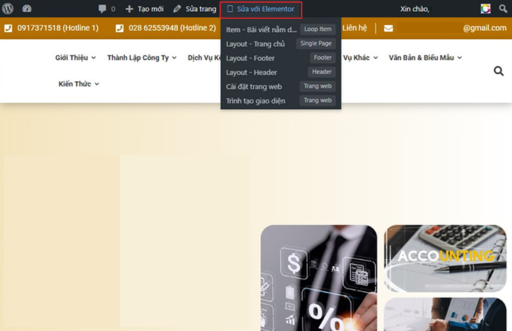 Tùy biến trang chủ WordPress với Page Builder